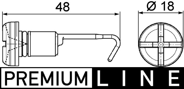 Mahle Original Radiateurdop CRX 49 000P