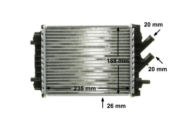 Mahle Original Radiateur CR 1024 000P