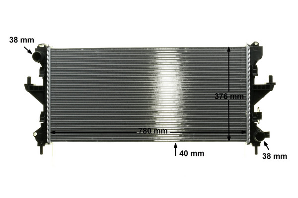 Mahle Original Radiateur CR 1034 000P