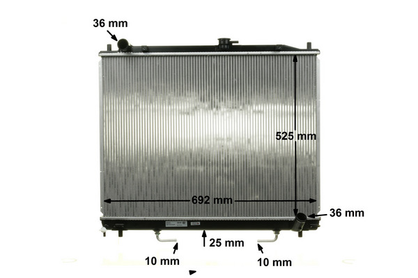 Mahle Original Radiateur CR 1072 000S