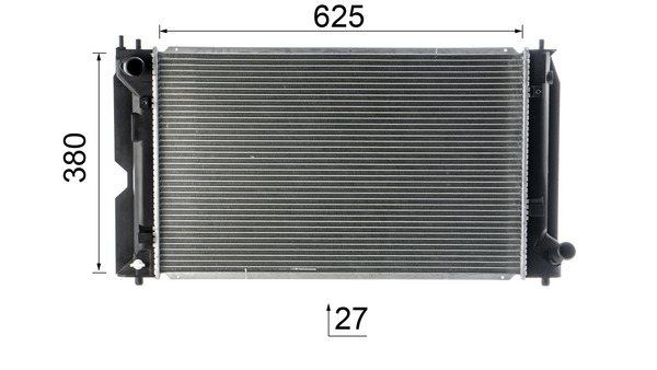 Mahle Original Radiateur CR 1079 000S