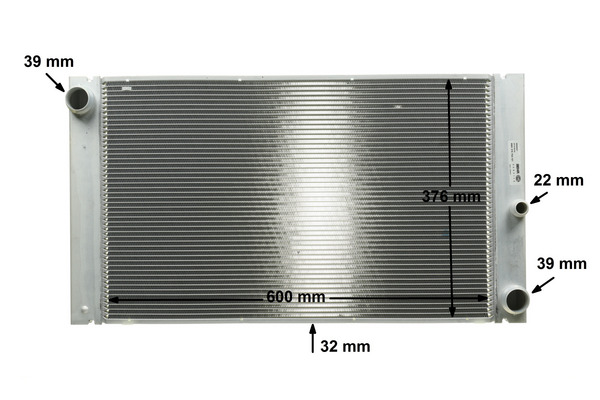 Mahle Original Radiateur CR 1093 000P