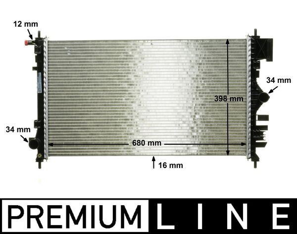 Mahle Original Radiateur CR 1097 000P