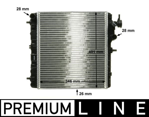 Mahle Original Radiateur CR 1116 000P