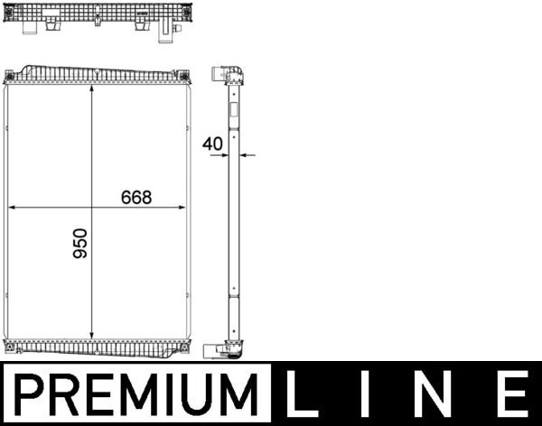 Radiateur Mahle Original CR 1149 000P