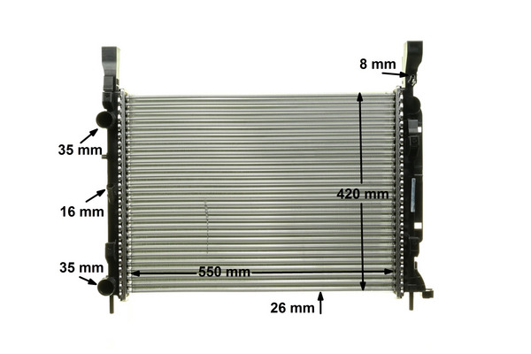 Mahle Original Radiateur CR 1156 000P