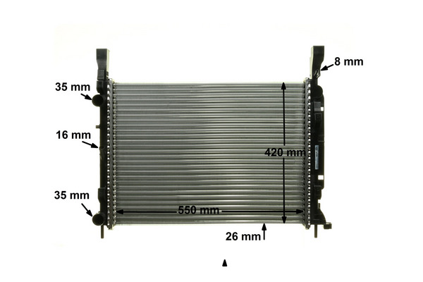 Mahle Original Radiateur CR 1157 000P