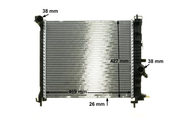 Mahle Original Radiateur CR 1188 000P