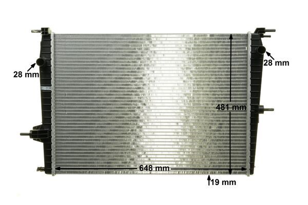 Mahle Original Radiateur CR 1197 000P