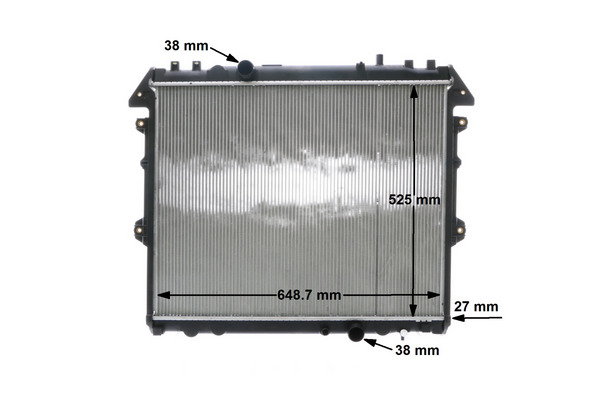 Mahle Original Radiateur CR 1239 000S