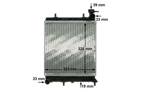 Mahle Original Radiateur CR 1281 000P