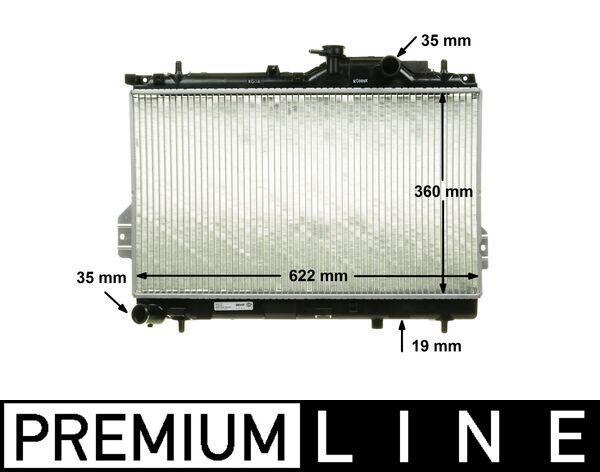 Mahle Original Radiateur CR 1294 000P