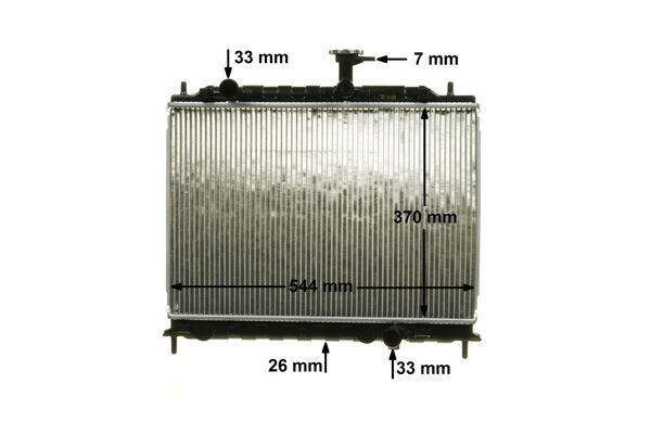 Mahle Original Radiateur CR 1304 000P