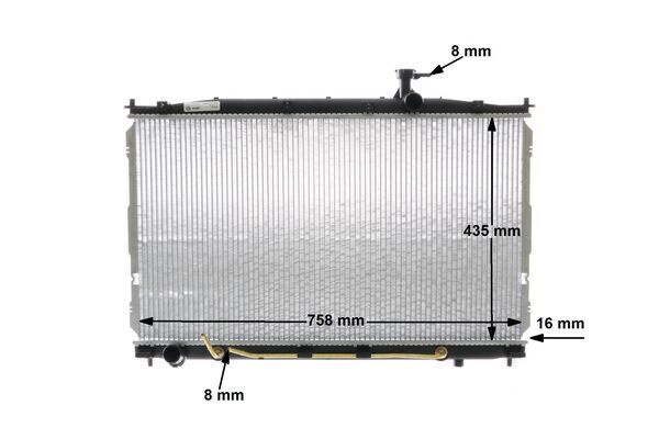 Mahle Original Radiateur CR 1324 000S