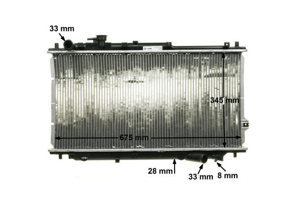 Mahle Original Radiateur CR 1326 000P