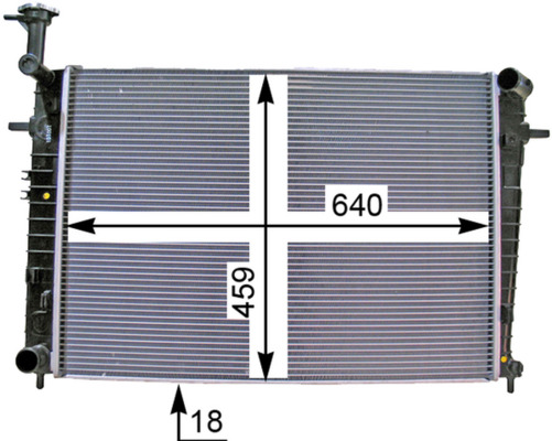 Mahle Original Radiateur CR 1333 000P