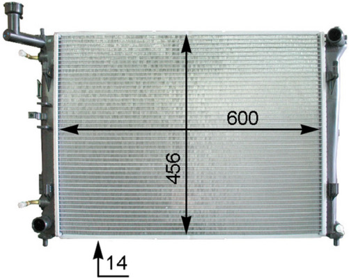 Mahle Original Radiateur CR 1337 000P