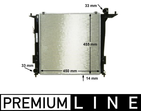 Radiateur Mahle Original CR 1368 000P