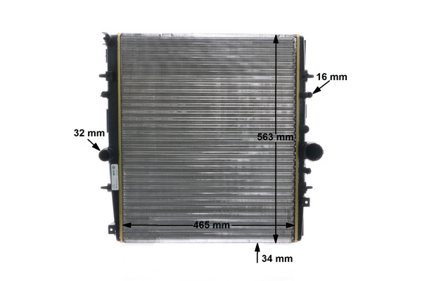 Mahle Original Radiateur CR 1436 000S