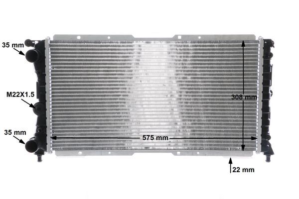 Mahle Original Radiateur CR 1441 000S