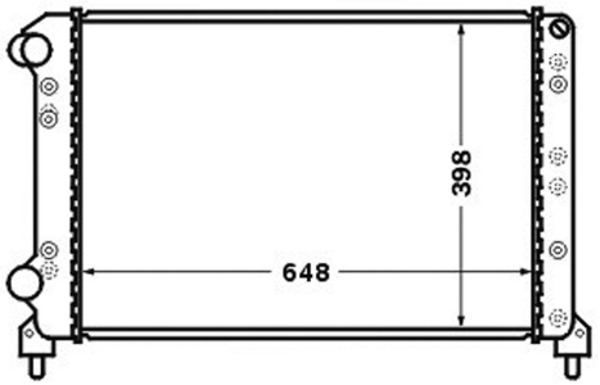 Mahle Original Radiateur CR 1447 000S