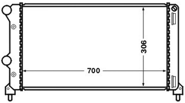 Mahle Original Radiateur CR 1448 000S