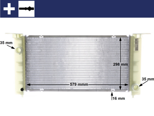 Mahle Original Radiateur CR 1449 000S