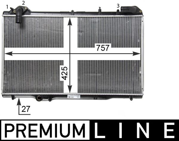 Radiateur Mahle Original CR 1503 000P