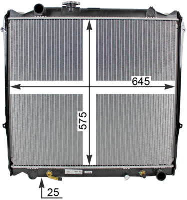 Mahle Original Radiateur CR 1521 000S