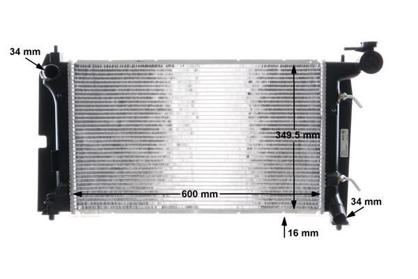 Mahle Original Radiateur CR 1558 000S