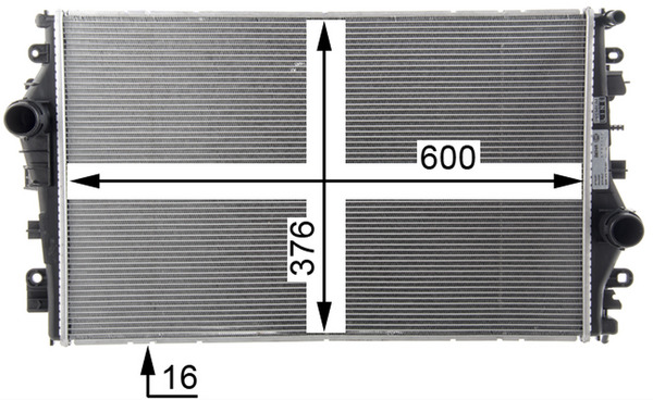 Mahle Original Radiateur CR 1658 000P
