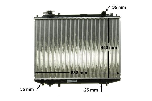 Mahle Original Radiateur CR 1746 000S