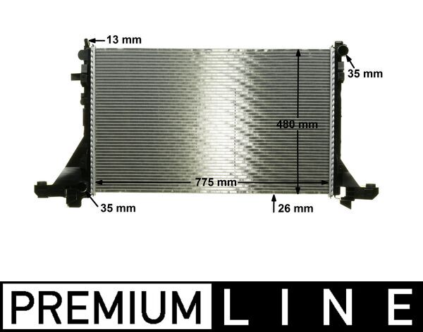 Mahle Original Radiateur CR 1770 000P