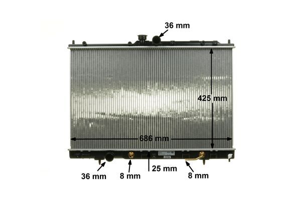 Mahle Original Radiateur CR 1881 000S