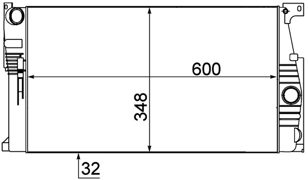 Mahle Original Radiateur CR 1908 000P