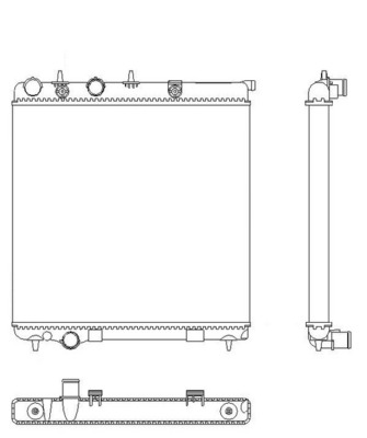 Mahle Original Radiateur CR 2036 000S