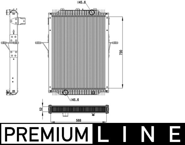 Radiateur Mahle Original CR 2098 000P