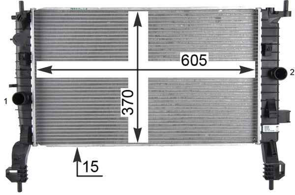 Mahle Original Radiateur CR 2119 000P