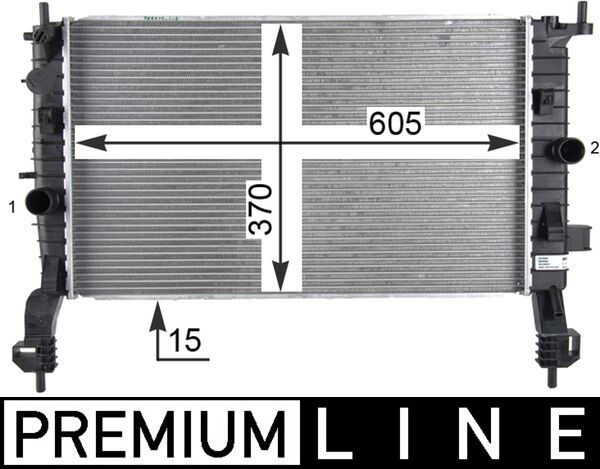 Radiateur Mahle Original CR 2119 000P