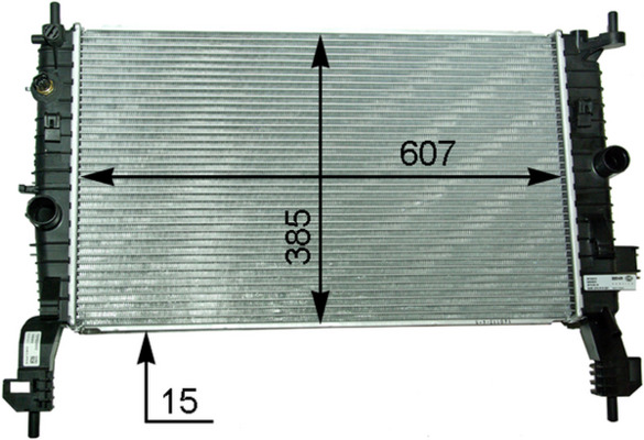 Mahle Original Radiateur CR 2120 000P