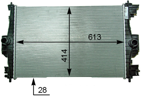 Mahle Original Radiateur CR 2121 000P