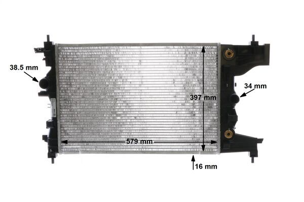 Mahle Original Radiateur CR 2122 000S