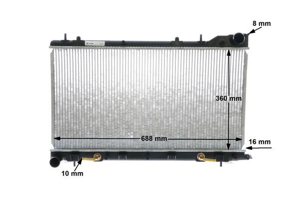 Mahle Original Radiateur CR 2165 000S