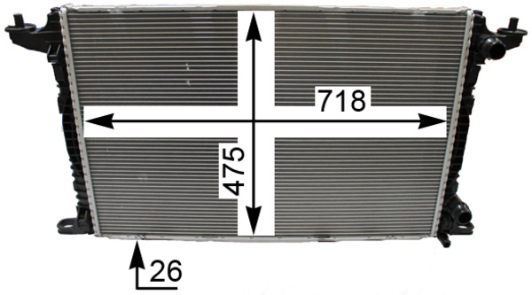 Mahle Original Radiateur CR 2179 000P