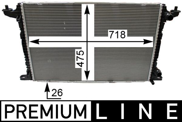 Mahle Original Radiateur CR 2179 000P