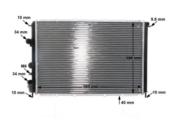 Mahle Original Radiateur CR 2203 000S