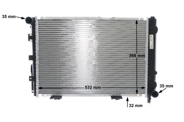 Mahle Original Radiateur CR 236 000S