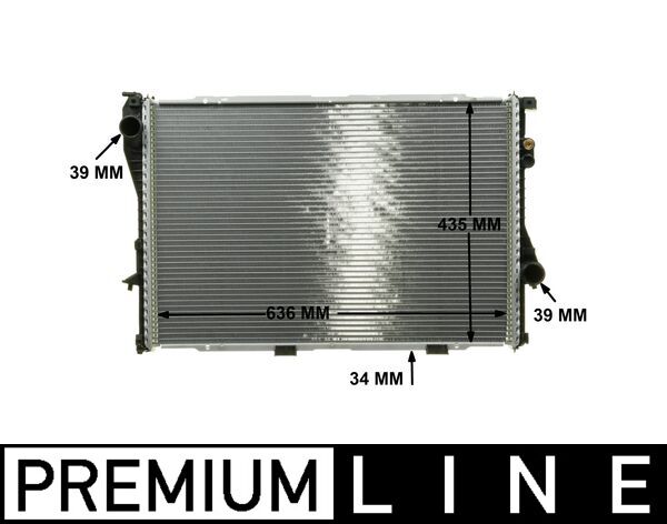 Mahle Original Radiateur CR 242 000P