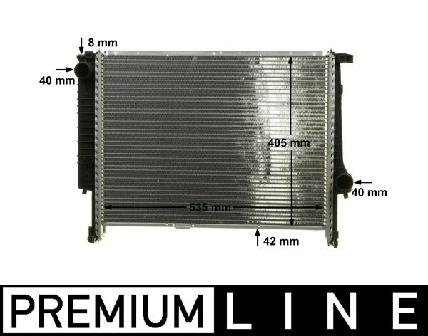 Mahle Original Radiateur CR 277 000P