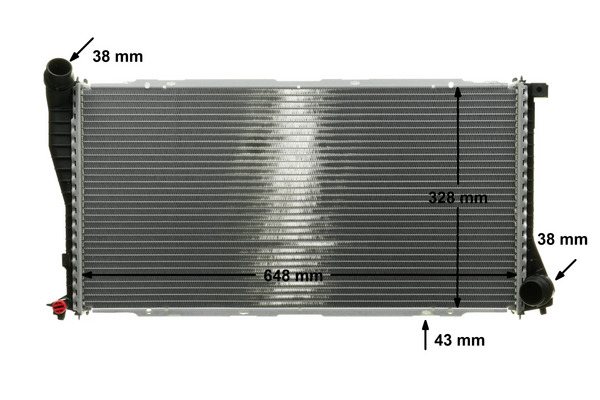 Mahle Original Radiateur CR 288 000P